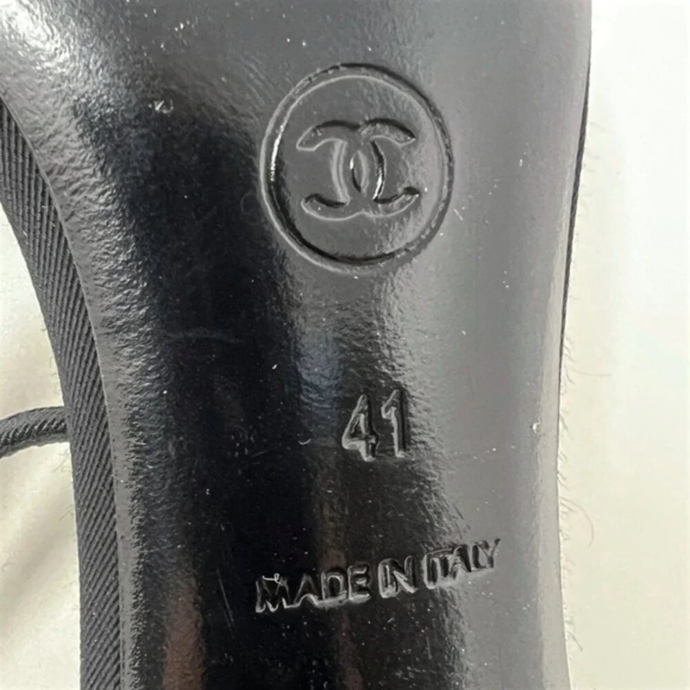 CHANEL authentic black